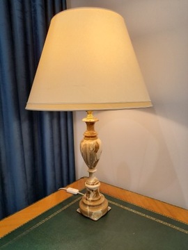 Stylowa lampa stojąca ONYX kamień 