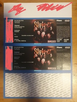 SLIPKNOT Berlin 21 Czerwca Mercedes Arena