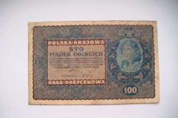 POLSKA 100 Marek Polskich 1919 r. seria W