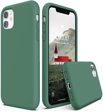 SURPHY Płynne Silikonowe Etui do iPhone 11