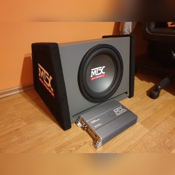 MTX rtp 1000 głośnik + wzmacniacz 