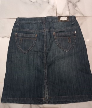 Jeansowa spódnica, rozm. 42 XL, Gemello