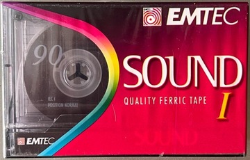 Trzy kasety magnetofonowe EMTEC 90