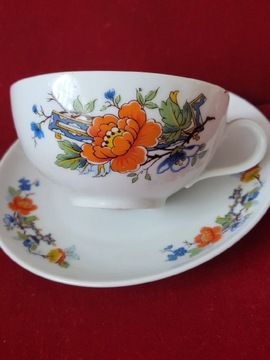 Seltmann Weiden filizanka duo piękna porcelana 