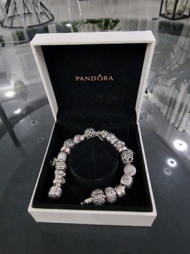 Pandora charms bransoletka