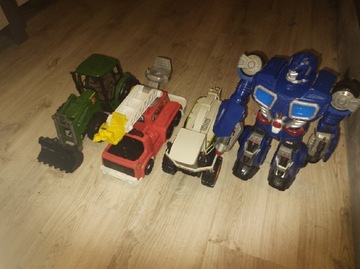 Traktor, straż, kombajn, robot interaktywne