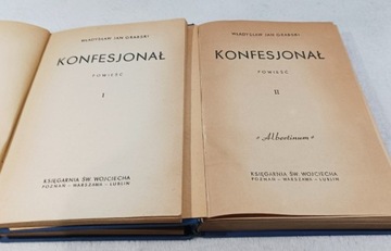 KONFESJONAŁ. W. GRABSKI. 1949 rok.