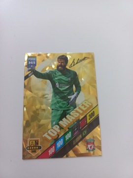 Top Master Alisson karta fifa 365 2024 panini Nowa