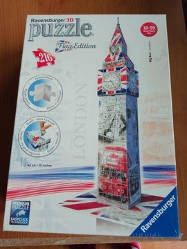 PUZZLE 3 D BIG BEN LONDYN  nowe (zafoliowane)