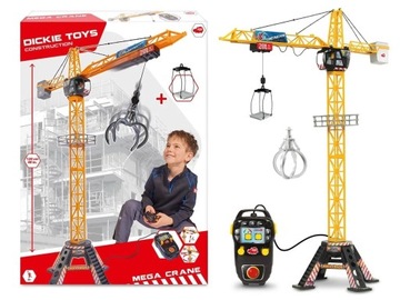 Dźwig 120 cm Dickie Toys + figurka koń Toi-Toys