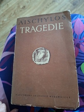 Aischylos Ajschylos Tragedie PIW 1954