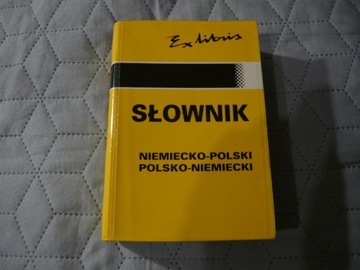 Słownik niemiecko-polski-niemiecki Exlibris 