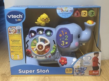 Vtech Super Słoń interaktywny