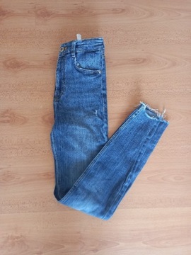 Spodnie jeansowe, r. XS, ZARA