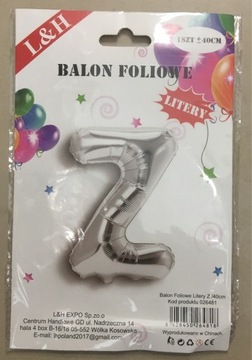 Balony litery na Hel 