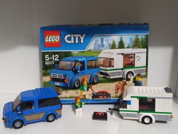 Lego 60117 van z przyczepą kampingową