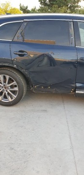 Drzwi prawy tył Mazda CX-9 2016 - 2022 uszkodzone