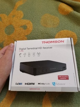 Thomson THT808 dekoder tuner DVB-T2 H.265 HEVC