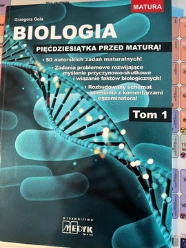 Biologia- Pięćdziesiątka przed maturą! Tom 1