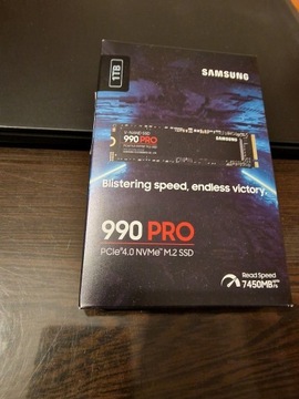Samsung 990Pro PCIe 4.0 NVMe M.2 SSD 1TB