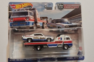 Hot Wheels Team Transport AMC Rebel Machine 