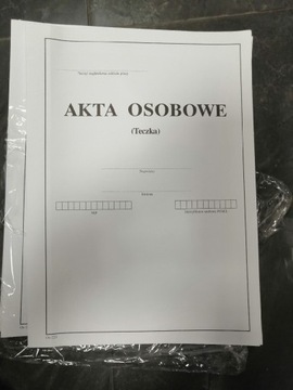 Akta osobowe skoroszyt rexus