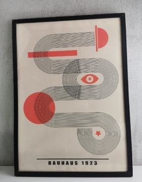 Bauhaus. Art Deco. Grafika na ścianę. 