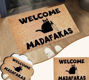 Wycieraczka Welcome Madafakas Pod Drzwi 40x60cm