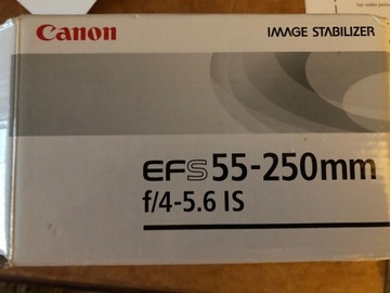 CANON , EFS 55-250 mm f/4-5.6 IS