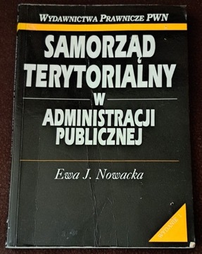 Samorząd terytorialny w administracji publicznej.