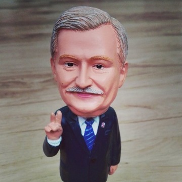 Statuetka Prezydenta, figurka, prezent Lech Wałęsa