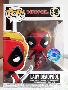 Funko POP Marvel #549 Lady Deadpool