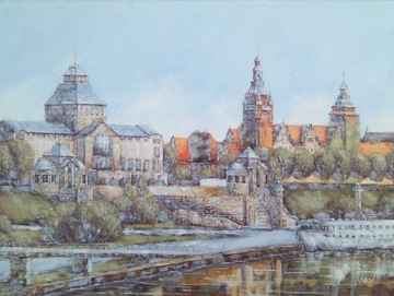 Szczecin. Wały Chrobrego 30x40