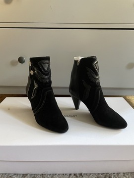 Buty Isabel Marant Velvet Boots ST 39