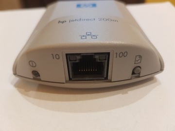 Printserver HP Jetdirect 200m J6039B + 2 kable 