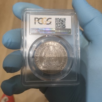 100 zł Mieszko i Dąbrówka1966 PCGS MS67 Druga Nota