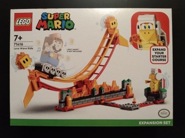 LEGO 71416 Super Mario - Przejażdżka po fali lawy
