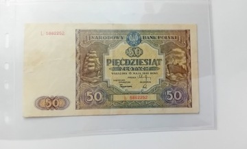 50 złotych 1946 r