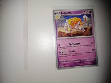 Karta Pokemon Espathra (SVI 103) 