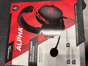 Słuchawki [Nowe] HyperX Cloud Alpha