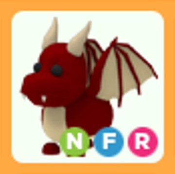 Roblox Adopt Me Dragon NFR neon FR