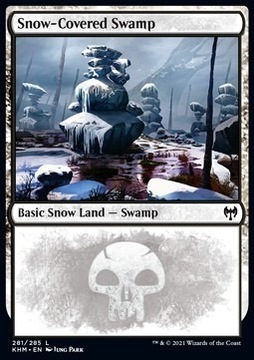 Snow-Covered Swamp (V.2)