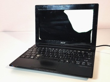 Laptop Acer Aspire one 522 płyta główna OK, zbity