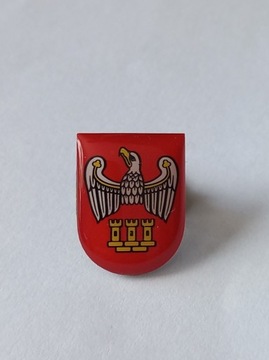 Herb powiat Chodzieski przypinka pin odznaka