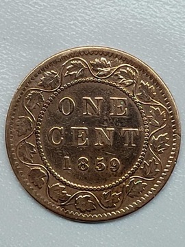 1859  Kanada  1 CENT