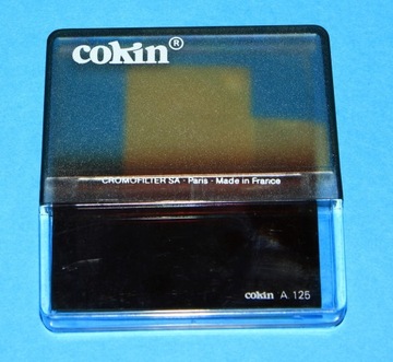 Cokin A125 filtr połówkowy tabaczkowy - stan bdb.
