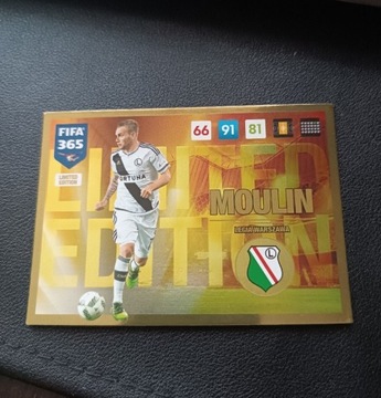 Karta limited edition FIFA 365 Moulin Legia 2017