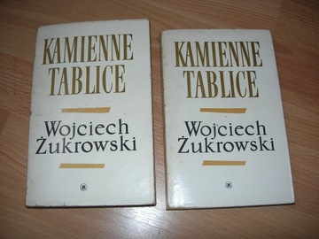 W. ŻUKROWSKI - KAMIENNE TABLICE (tom I i II)