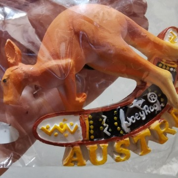 Zagraniczny magnes na lodówkę 3D Australia kangur