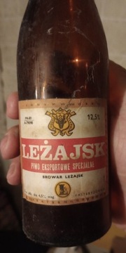 Butelka po piwie Leżajsk PRL 1982 oryginal